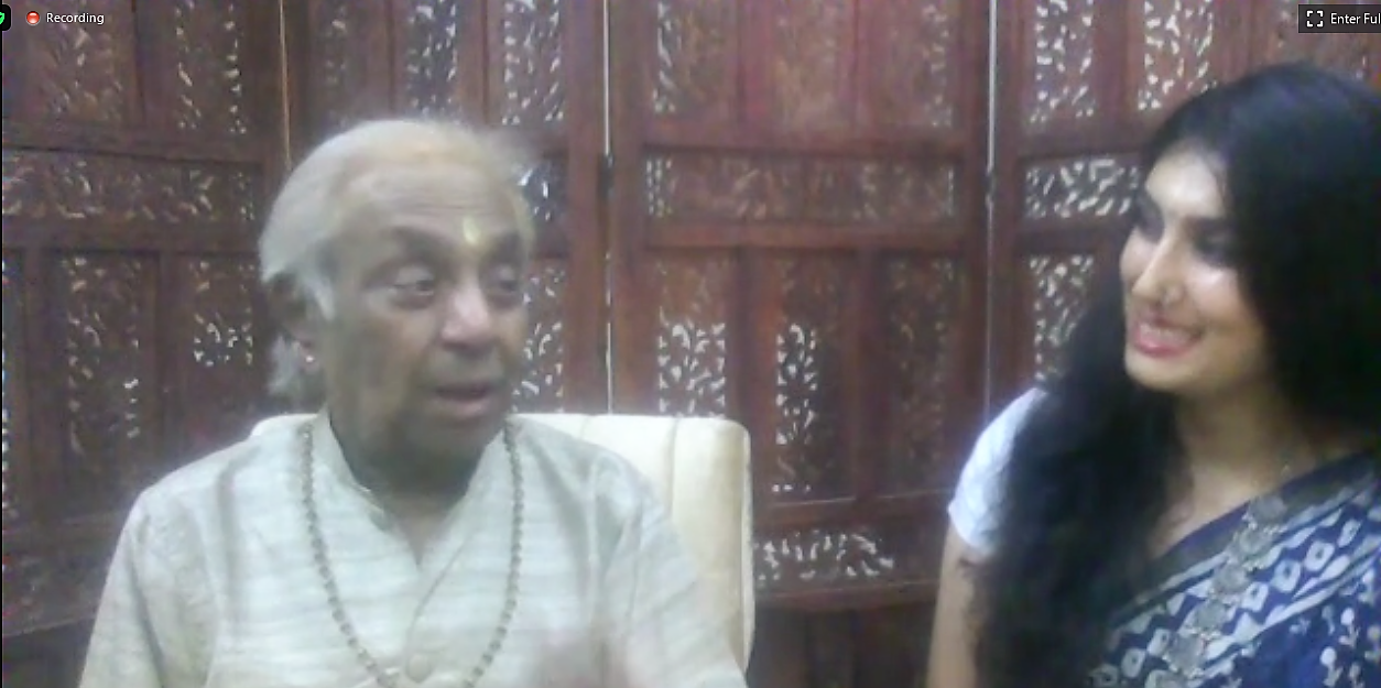 An evening with the living legend Pt Birju Maharaj and his romance with Kathak
