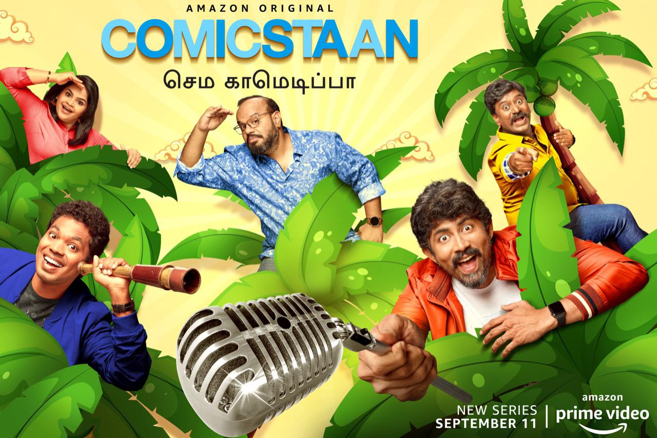 Amazon Prime Video launches COMICSTAAN SEMMA COMEDY PA, a Tamil version of the hugely successful unscripted comedy franchise ‘Comicstaan’