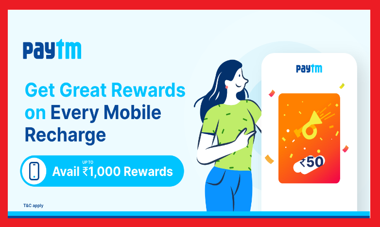 Paytm offers rewards up to Rs. 1000 on mobile recharges, launches referral scheme to get assured cashback of Rs. 100