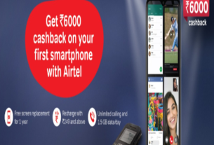 Airtel announces Rs 6000 cashback
