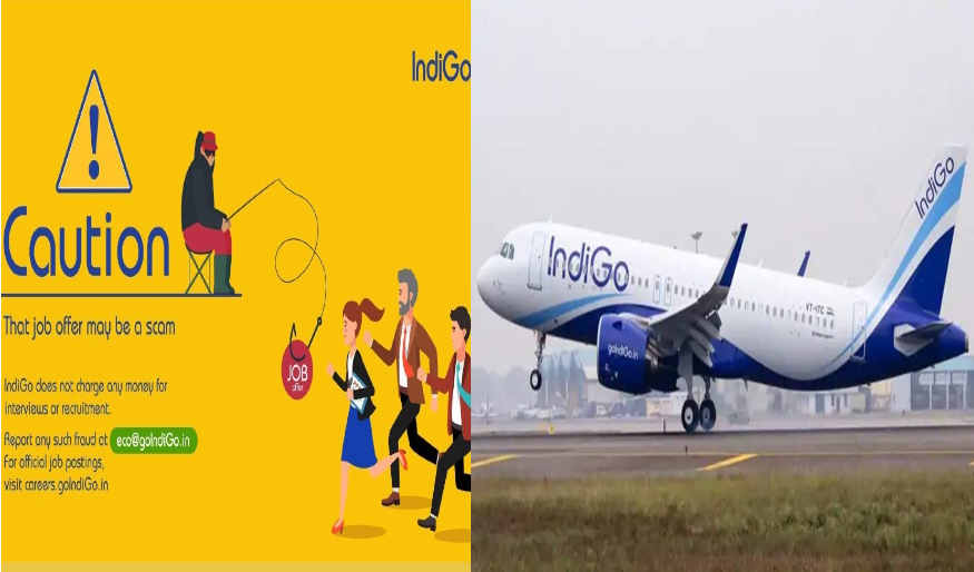 IndiGo cautions candidates to beware of fake job offers